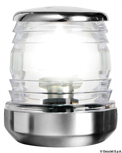 Fanale 360° led acciaio inox